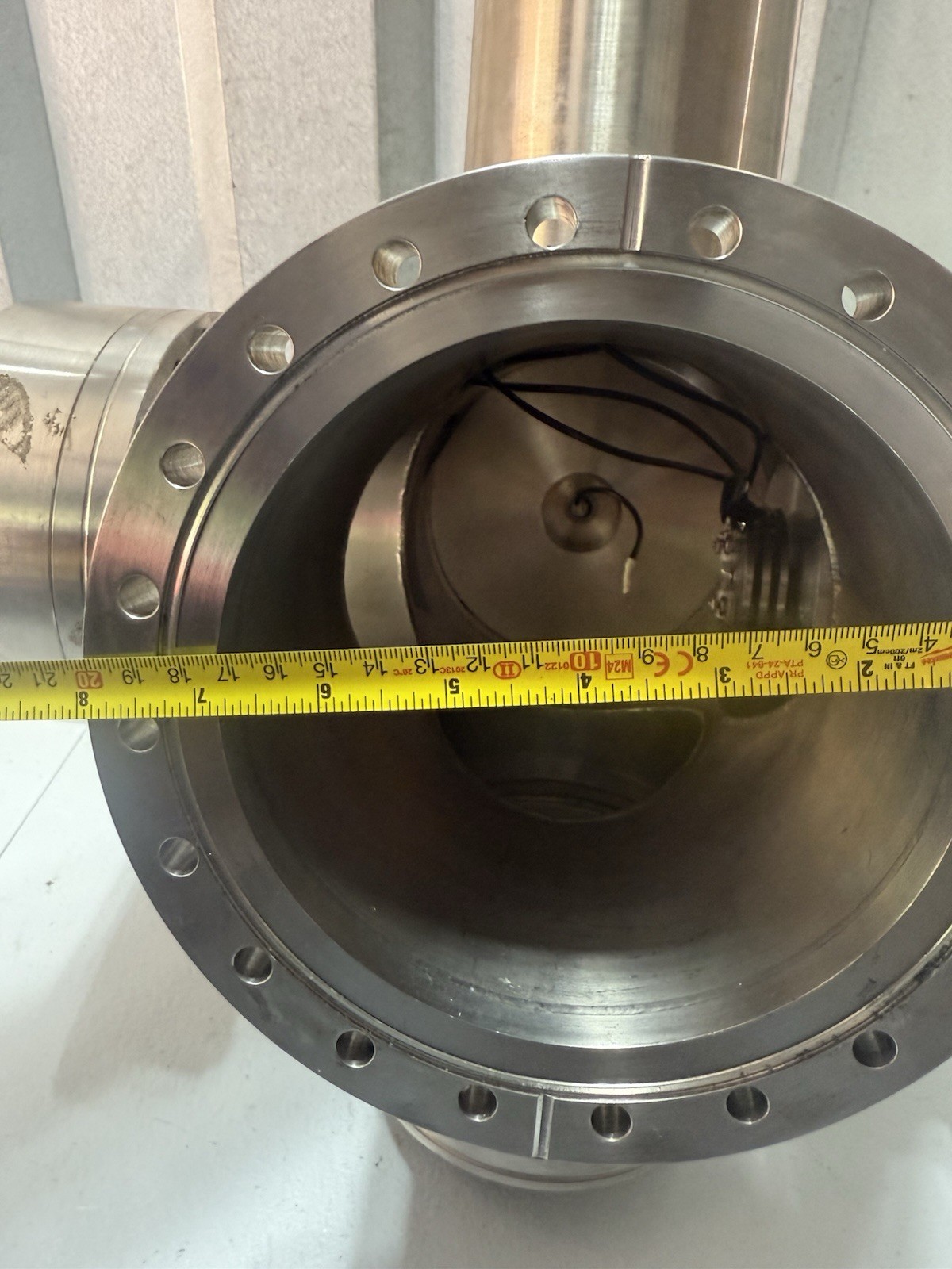 MDC HIGH VACUUM CHAMBER HEAVY STAINLESS STEEL