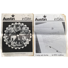 Vintage IBM Austin InSite Magazine 1981 Texas...