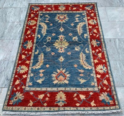 High Quality Afghan Handmade Kazak Rug, Floor Rug, Living Room Rug  3x5 ft