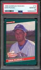 BB - 1986 - Donruss Rookies - #14 - Dan Plesac - PSA 10 - GEM MT