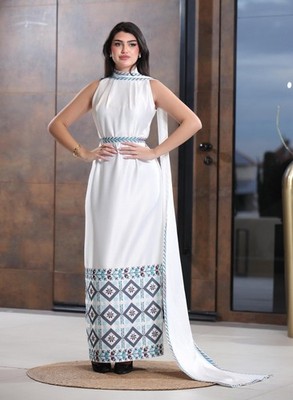 palestinian dress for women Palestinians dresses This blend of luxury and practicality makes it a reliable and versatile addition to your closet 2024 Palestinian Thobe for Women