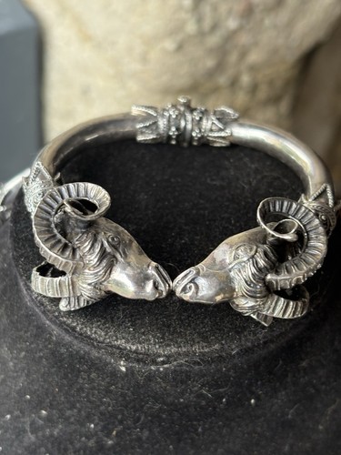ILIAS LALAOUNIS Création -parure Collier Torque Bracelet Bague Têtes De Béliers - Imagen 3 de 15