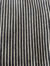 Ben Davis Hickory Railroad Brown Stripe Half Zip Short Sleeve Mens 2x