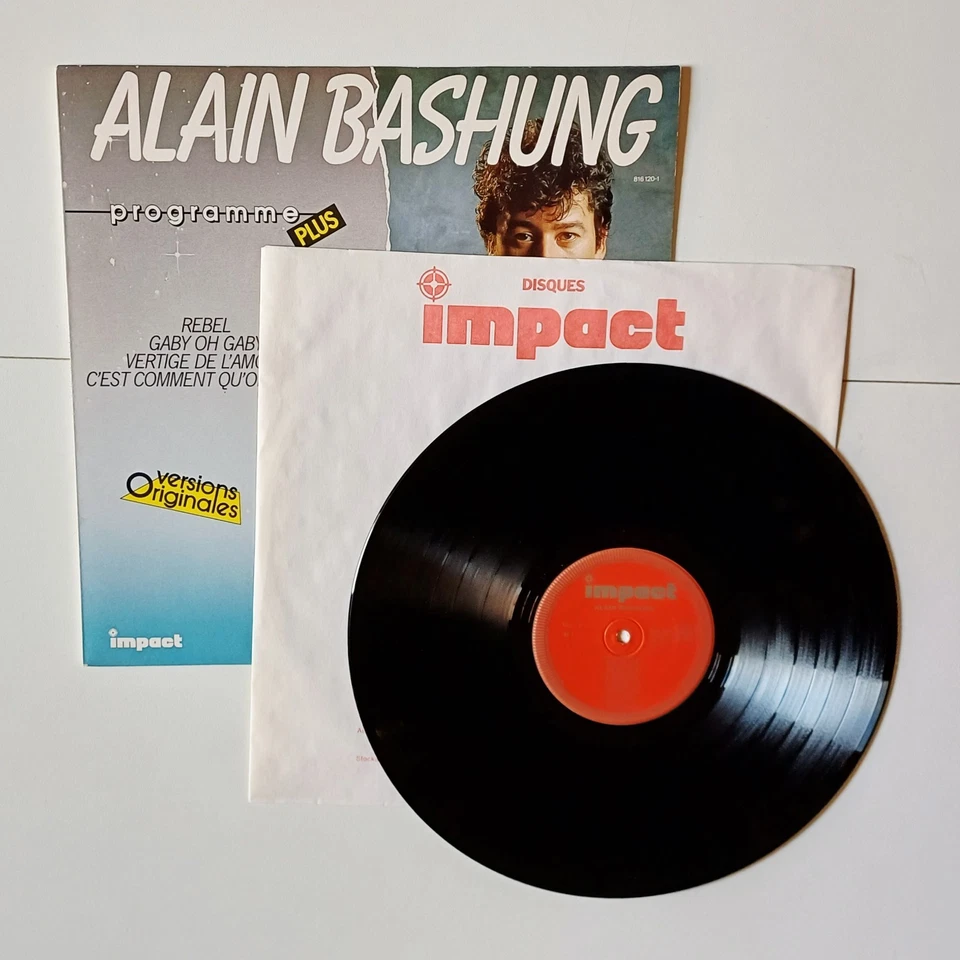 Alain Bashung "Alain Bashung/Programme Plus", Vinyl LP 33t, 1985 TBE - Photo 3/4