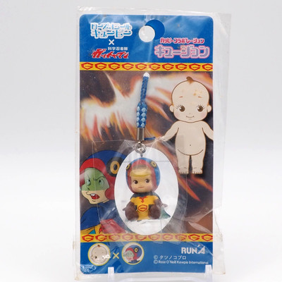 Jinpei Gatchaman x Rose O'Neill Kewpie QP Kew-John Figur Strap Japan ZB432
