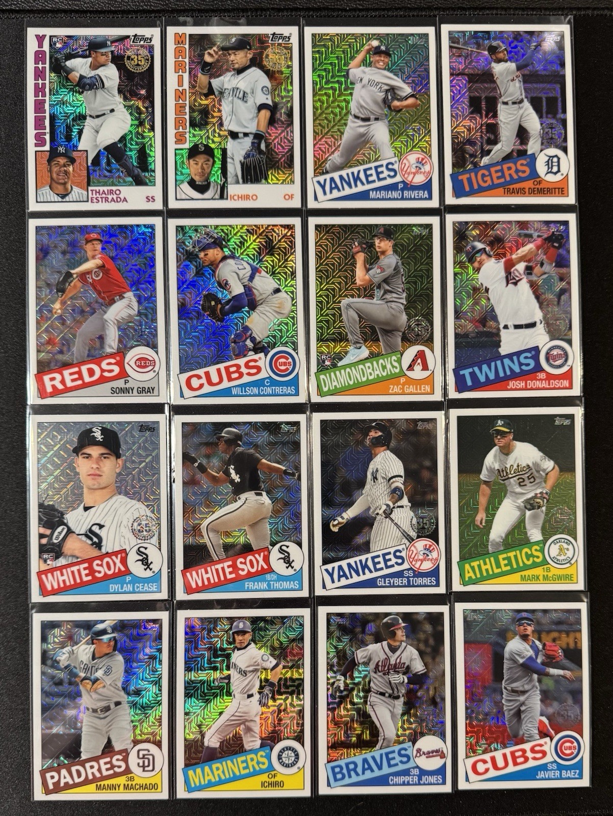 2019 - 2024 Topps Baseball Sliver Pack Mojo Refractors (You Pick)