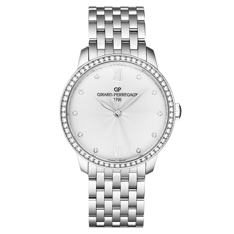 Girard Perregaux 1966 Steel Bracelet 36mm Diamond Women's Watch 49523D11A171-11A