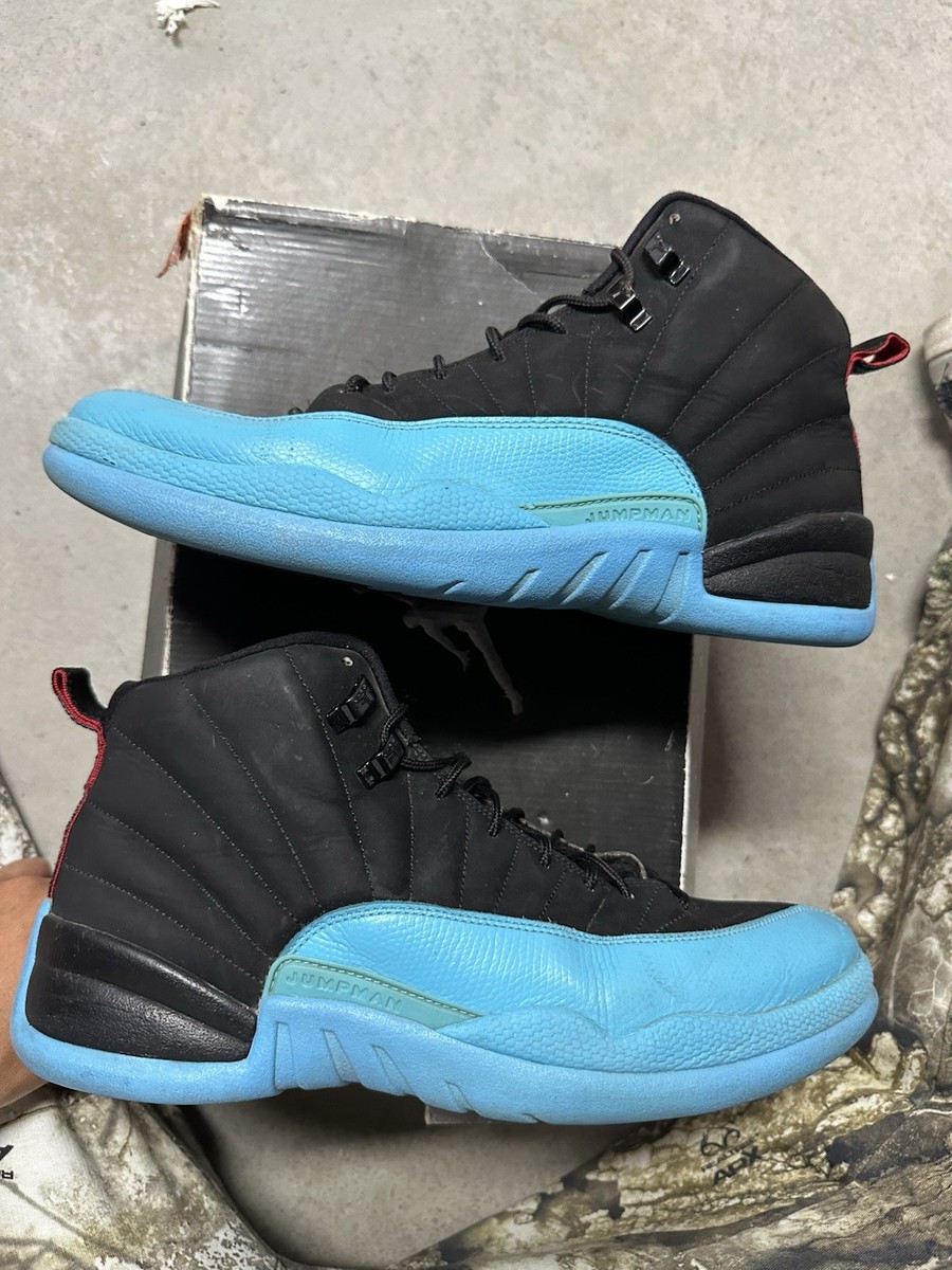 Air Jordan 12 Retro Gamma Blue Black - Taxi Playoff - Size 11.5