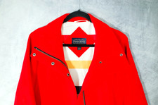 Pendleton Cascade Red Women's Wool Blend Water-Resistant Lined Coat Sz M Classic
