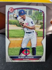 Yilber Herrera 2023 Bowman #BP-86 1st Prospects Minnesota Twins