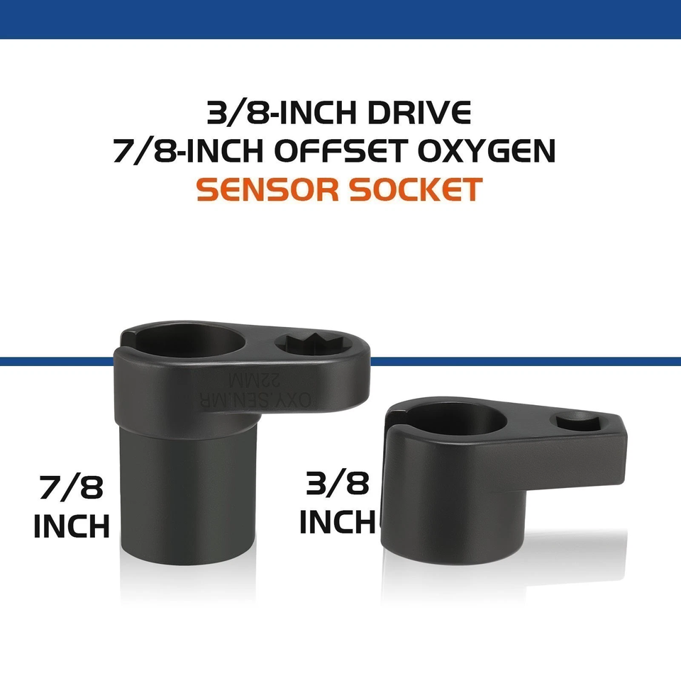 O2 Tool O2 Oxygen Sensor Socket Thread Chaser Set 5PCS O2 Sensor Wrench Removal ...