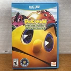 Pac-Man and the Ghostly Adventures (Nintendo Wii U, 2013) w/Manual & Poster