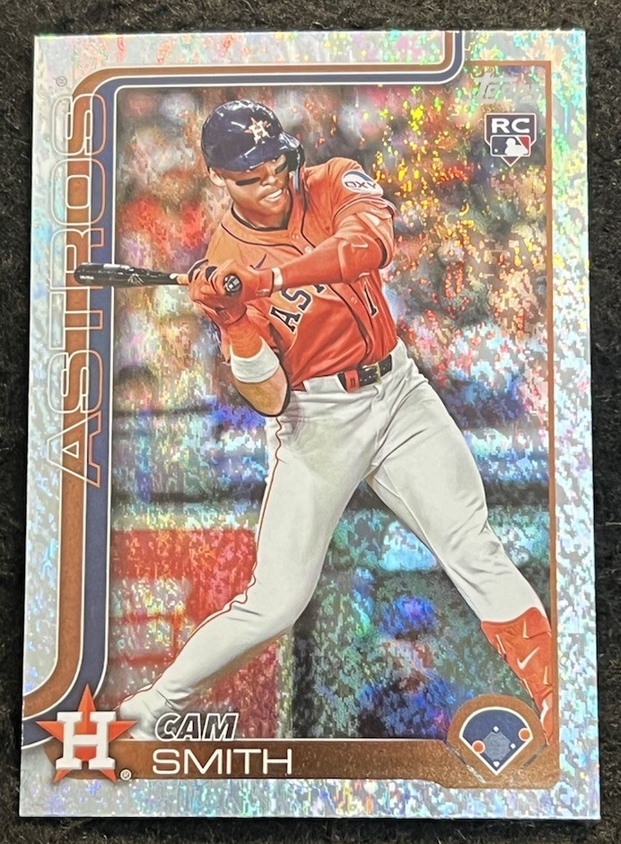 2025 Topps Update - Holo Foil Parallel- #US298 - Cam Smith - RC - Astros