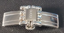 SB5: Genuine Gucci 14mm Stainless Deployant Clasp | OEM 164.7500.2- NOS 7500