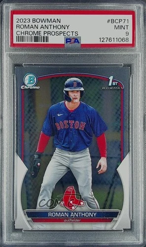 2023 Bowman Chrome Prospects Roman Anthony #BCP-71 PSA 9 MINT