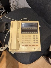 Vintage Plessey Office Desk Telephone PBX System Phone Retro 1980s
