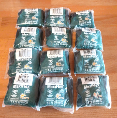 12 Paar MaxiFlex Cut, Gr.11 (XXL), Schnittschutzhandschuhe, Schutzhandschuhe,