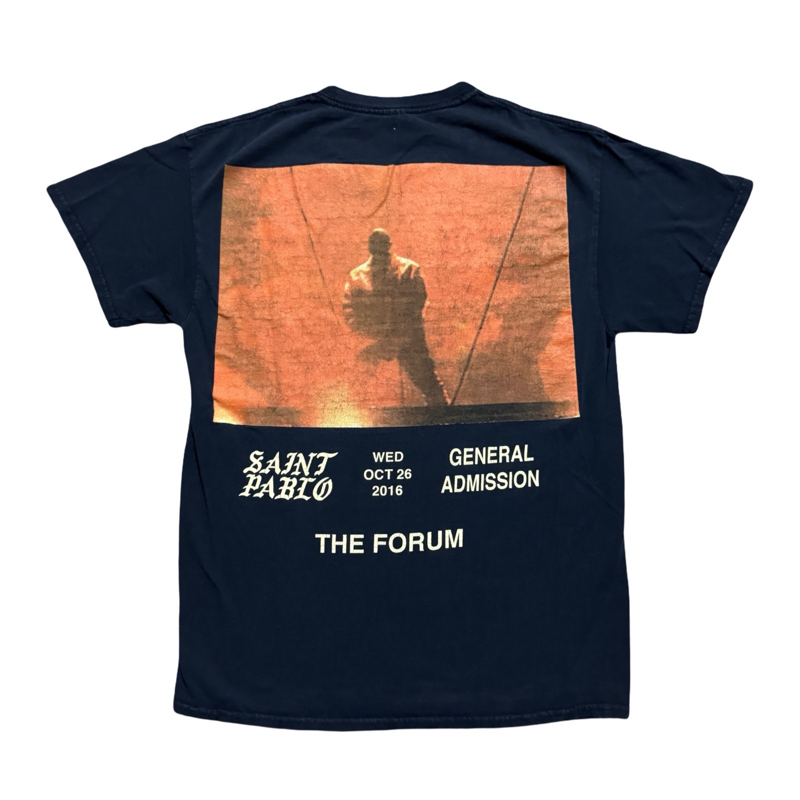 2016 Kanye West Yeezy Saint Pablo Tour Los Angeles Forum T-Shirt Mens M