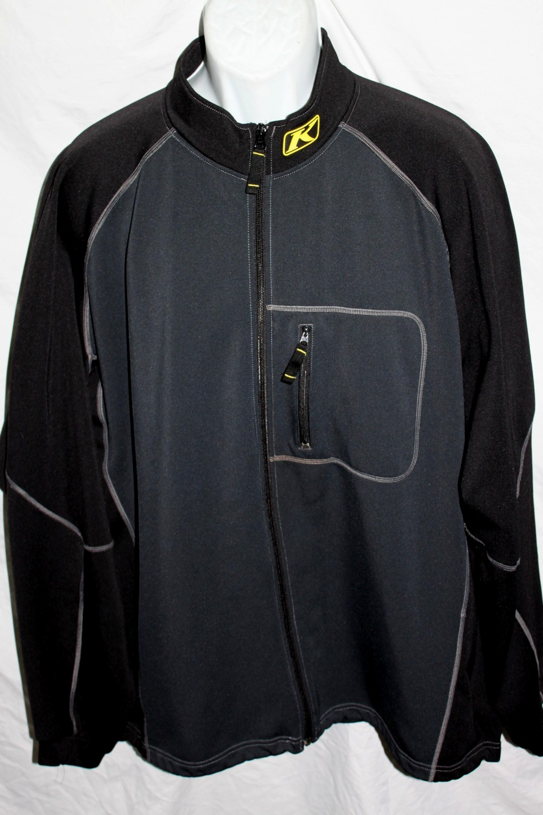 MENS KLIM SOFT SHELL PERFORMANCE STRETCH FULL ZIP… - image 1