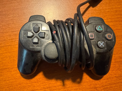 Authentic Sony PlayStation 2 DualShock 2 Analog Controller | OEM Black For Parts