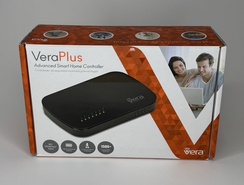 Vera Plus Advanced Smart Home Controller, Z-Wave, Bluetooth, Zigbee, WiFi