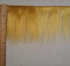 mohair weft Yellow straight 5-6"x190" 24681 FP