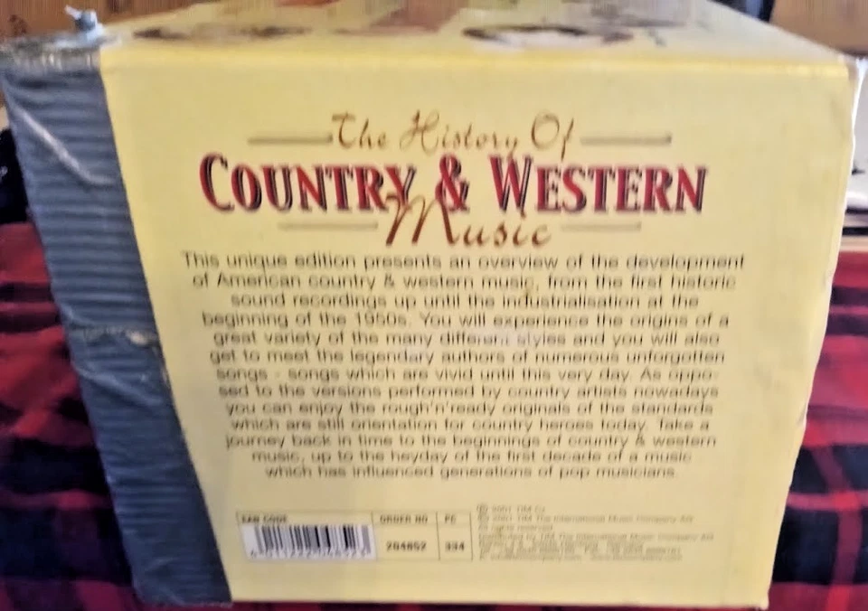 The History of Country & Western Music 20 CD Boxed Set/ 185 Artists / 400 Songs - Image 4 of 4