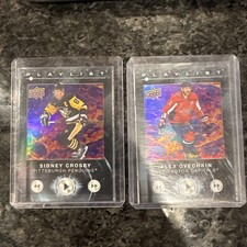 2024-25 Upper Deck Series 2 - Playlist Sidney Crosby And Alex Ovetchkin