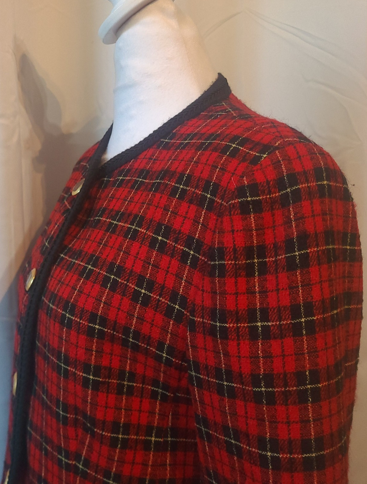 Woman's Pendleton button front jacket/Blazer Chec… - image 5