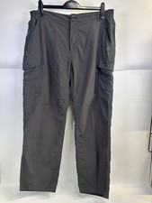 Craghoppers NosiLife Cargo Trousers Grey W34 L28 Mens Travel Light Weight Hiking