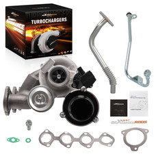 Turbo Oil Feed Return Line Kit For Mercedes-benz C250 Slk250 E250 2012-2015 1.8l