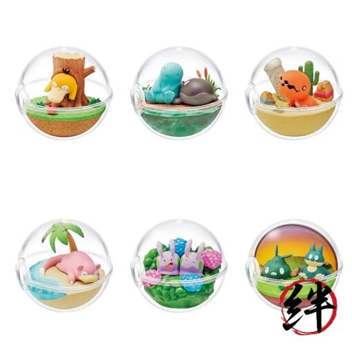 リーメント(RE-MENT) Reement Pokémon Terrarium Collection Lazy