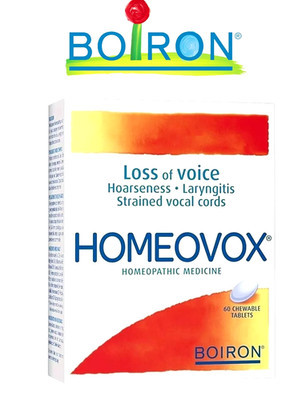 Homeovox Homöopathisches Stimmverlust Heiserkeit Laryngitis Boiron