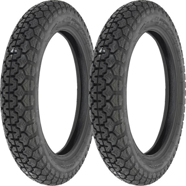 DUNLOP K70 フロント3.50-19 リア4.00-18 タイヤセット DUNLOP K70 フロント3.50-19 リア4.00-18 タイヤセット - メルカリ