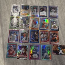 Lot Of 21 Baseball Cards , 5 Autographs , 16 Numbered Bowman Strand /5