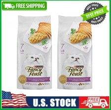 2 BAG Purina Fancy Feast Indoor Dry Cat Food, Chicken Turkey, 7 lb Bag