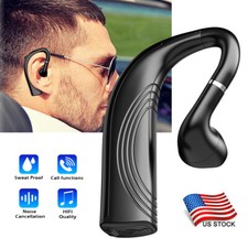 Wireless Headset Sports Music Earbud Bluetooth Hands-free Call Earphone With Mic