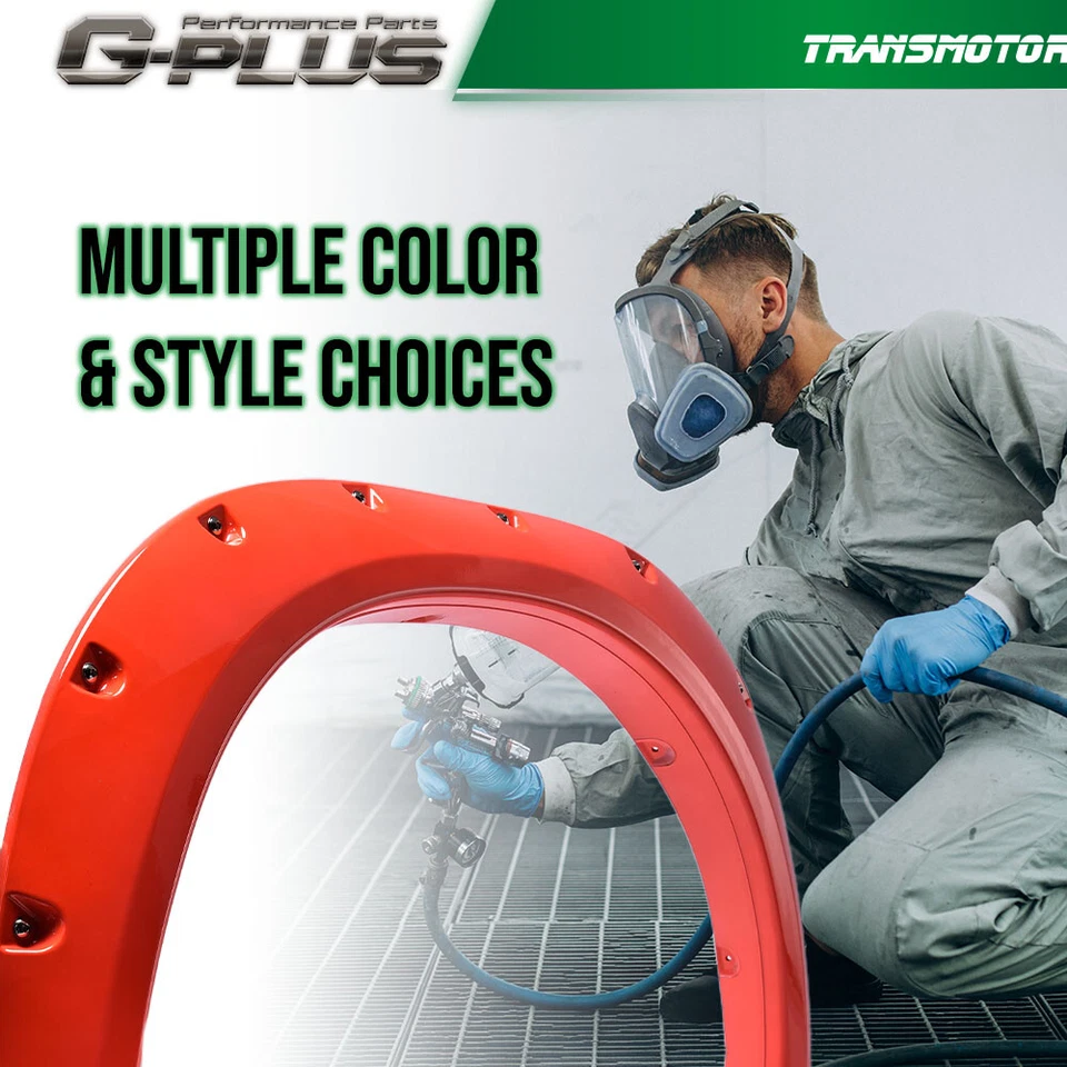 Apto para GMC Sierra 1500 2500HD 3500HD 2007-13 bolsillo remache todoterreno guardabarros llamaradas Foto 4 de 4