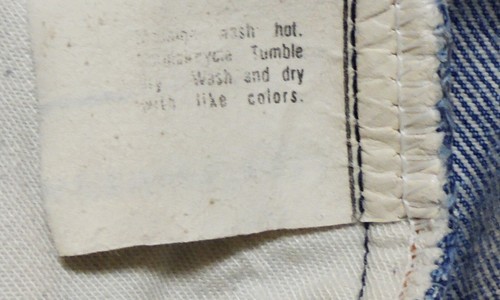Vintage Levis 517 Orange Tab USA Made Jeans Size 36x29 Light Wash - Picture 4 of 6