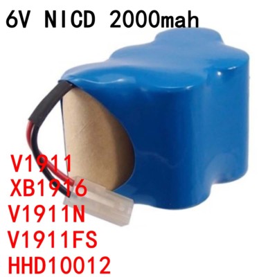 Free Shipping Battery For Euro Pro HHD10012,XB1916 Vacuum Battery Ni-CD 2000mah