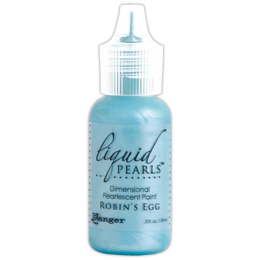 Liquid Pearls Dimensional Pearlescent Paint .5oz (White Opal), Ranger