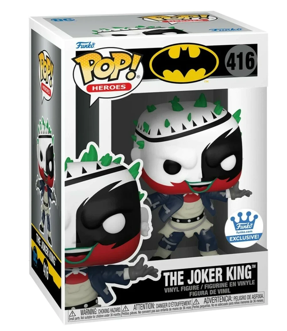 Exclusive! DC Comics Funko POP Vinyl Figure | Joker King