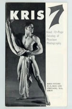 Kris of Chicago Studio #7 Chuck Renslow 72pgs Full Gay Physique Photo Catalog 