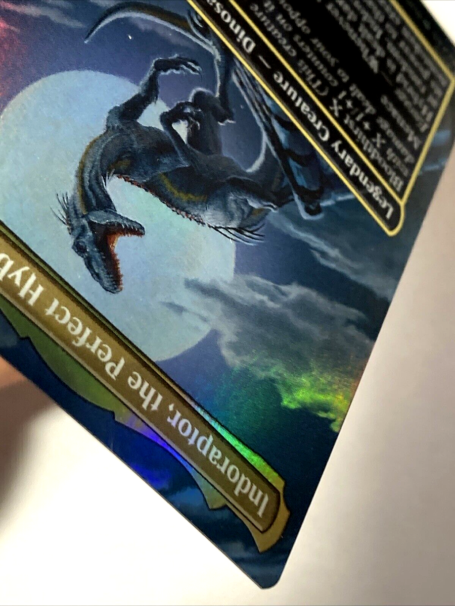 MTG Indoraptor, the Perfect Hybrid FOIL Universes Beyond: Jurassic World 15  NM