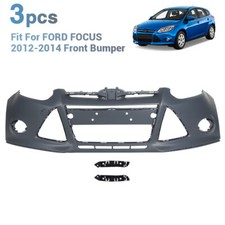 For 20122013 2014 Ford Focus Front Bumper Cover Assembly With Bracket Primed For 20122013 2014 Ford Focus Front Bumper Cover Assembly With Bracket Primed