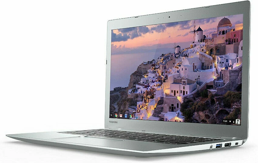 Toshiba Laptop Chromebook 13.3" CB35 Chrome OS 4GB RAM 16GB SSD Celeron webcam - Image 2 of 3