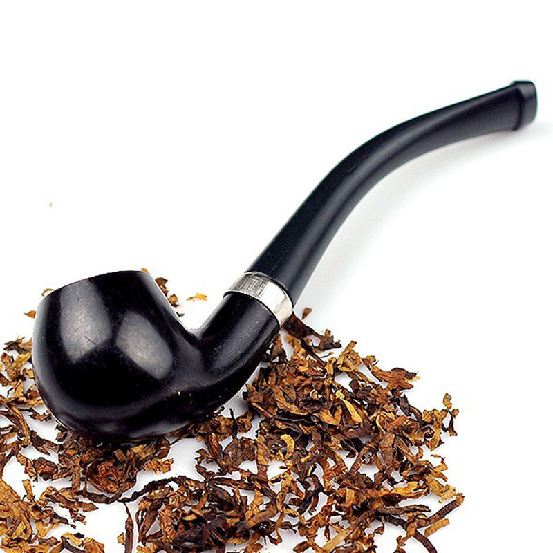 cigarette pipe tobacco Vintage BakeliteDurable Tobacco Cigar Cigarette Pipes Smoking Pipe New  Black