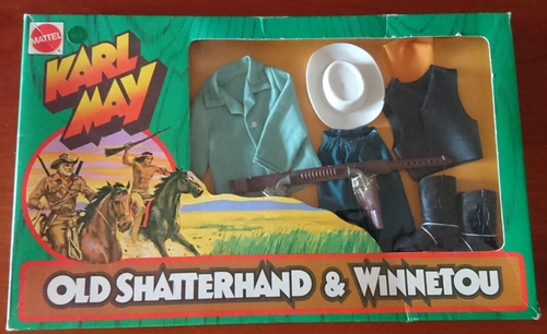 BIG JIM Karl May Serie Winnetou + Old Shatterhand mit Kanu (Gebraucht) in Wildhaus für CHF 37