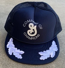 vintage General Mills Company of Champions logo cap snapback trucker hat Nissin 