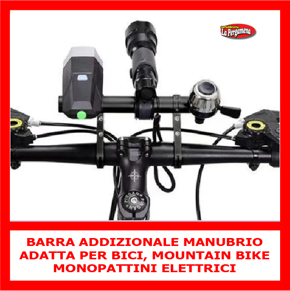 BARRA ADDIZIONALE MANUBRIO BICI MBT MONOPATTINI